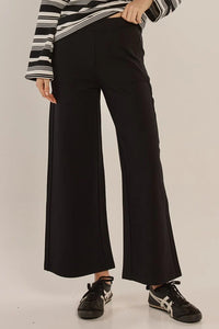 Wynn Wide Leg Pant Black