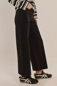Wynn Wide Leg Pant Black
