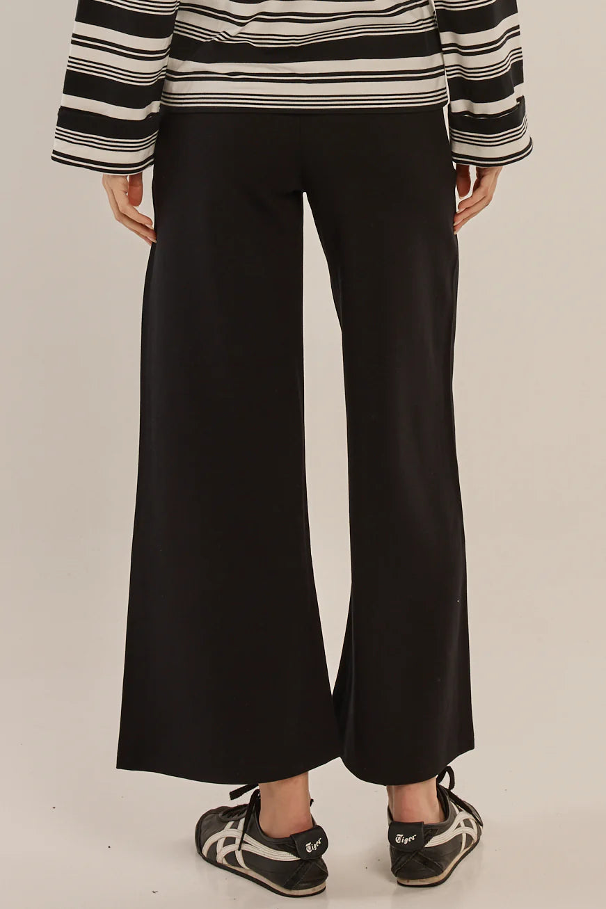 Wynn Wide Leg Pant Black