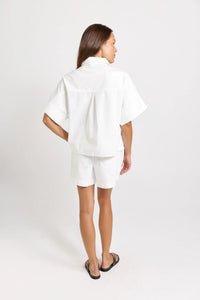 Dawn Denim Shirt White