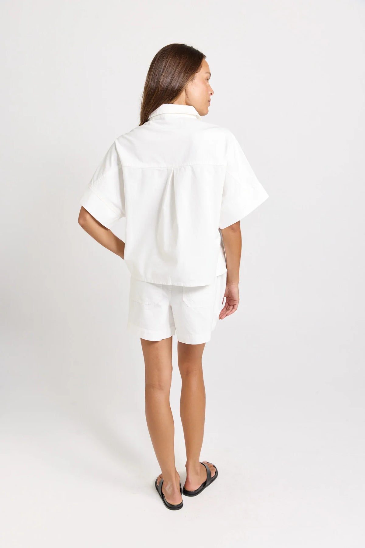 Dawn Denim Shirt White