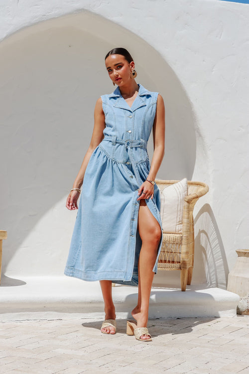 London Denim Dress