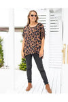 Kitty Top Tan/Black