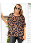 Kitty Top Tan/Black