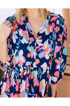 Polly Dress Navy