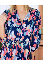 Polly Dress Navy