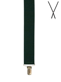 Braces X Back Bottle Green