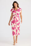 Lorenzo Dress Fuchsia Bloom
