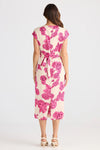 Lorenzo Dress Fuchsia Bloom