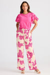 Boulevard Pant Fuchsia Bloom