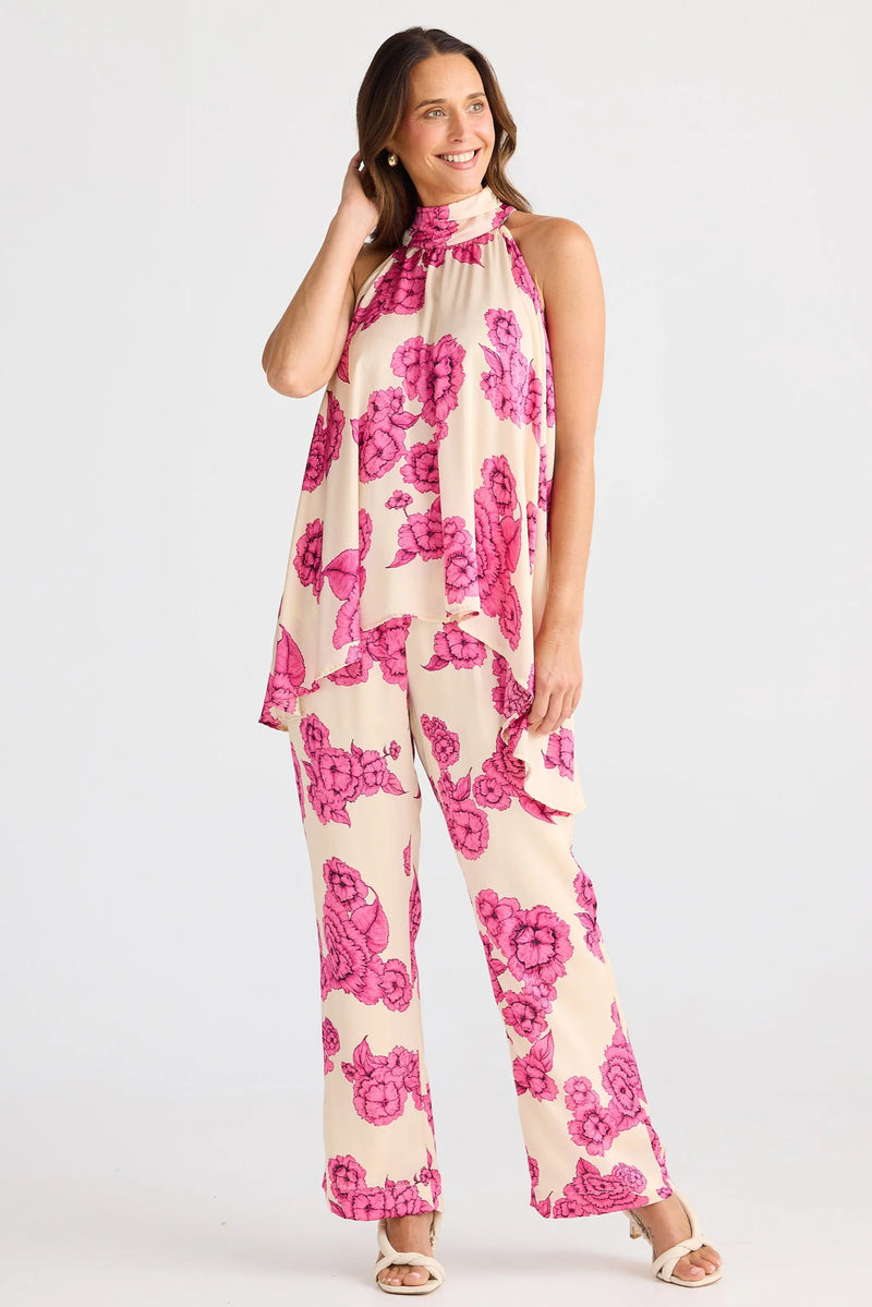 Boulevard Pant Fuchsia Bloom