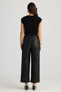 Razzle Pant Black Sequin