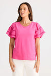 Chloe Tee Hot Pink