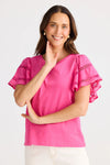 Chloe Tee Hot Pink