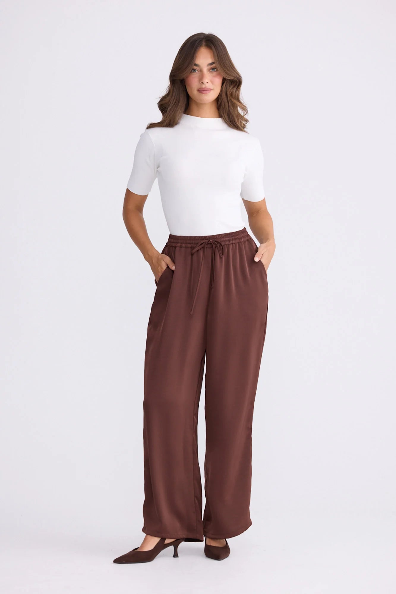 Glenda Pant Chocolate