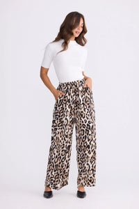 Glenda Pant Savannah Print