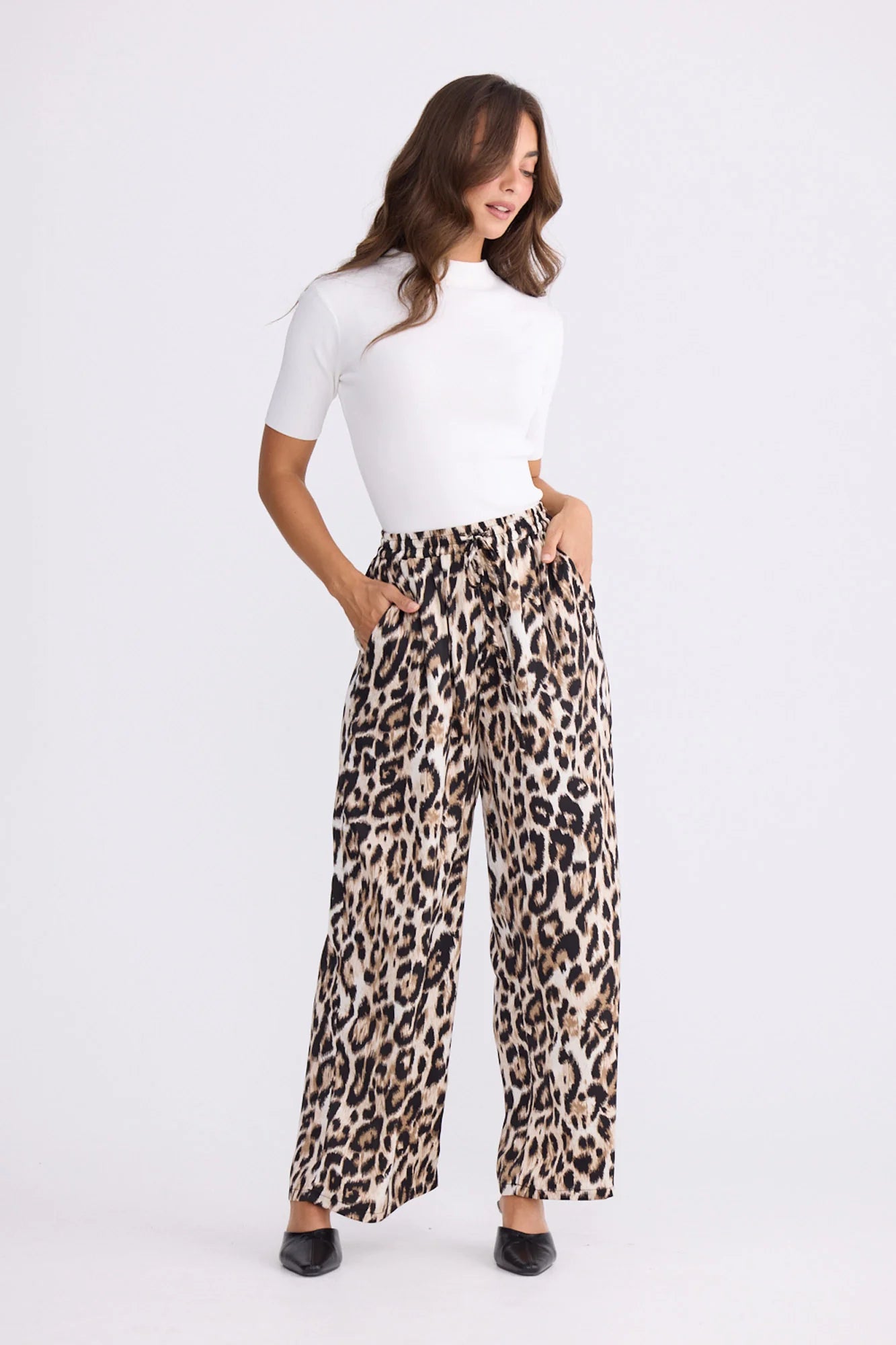 Glenda Pant Savannah Print