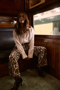 Glenda Pant Savannah Print