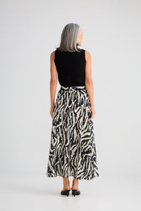 Helene Skirt Zebra Print
