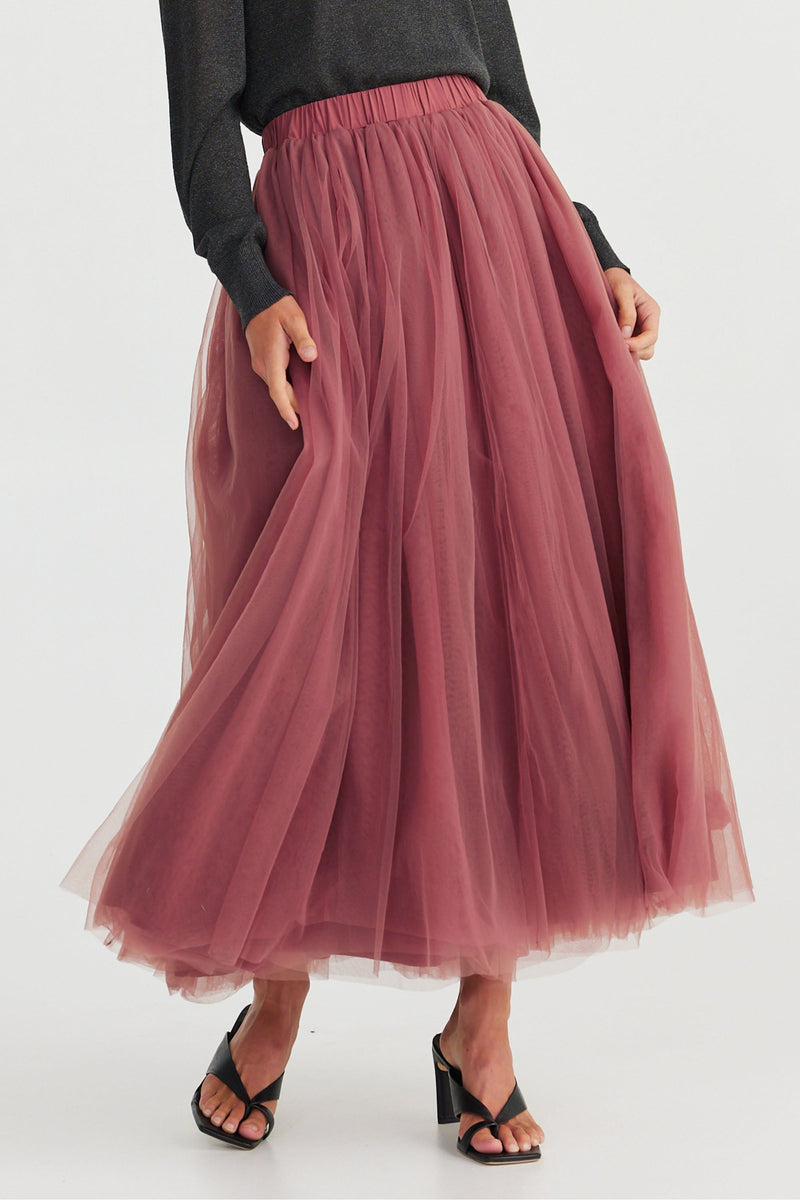 Carrie Skirt Rosewood