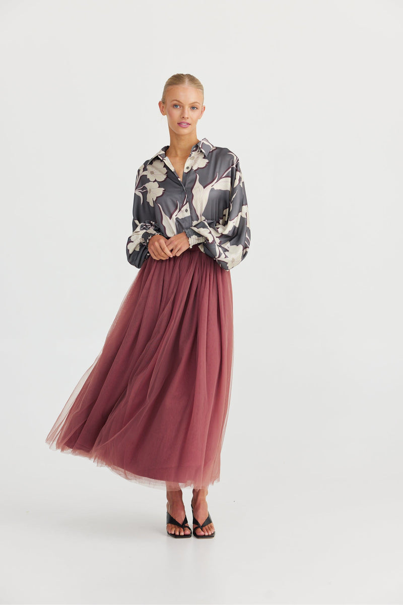Carrie Skirt Rosewood