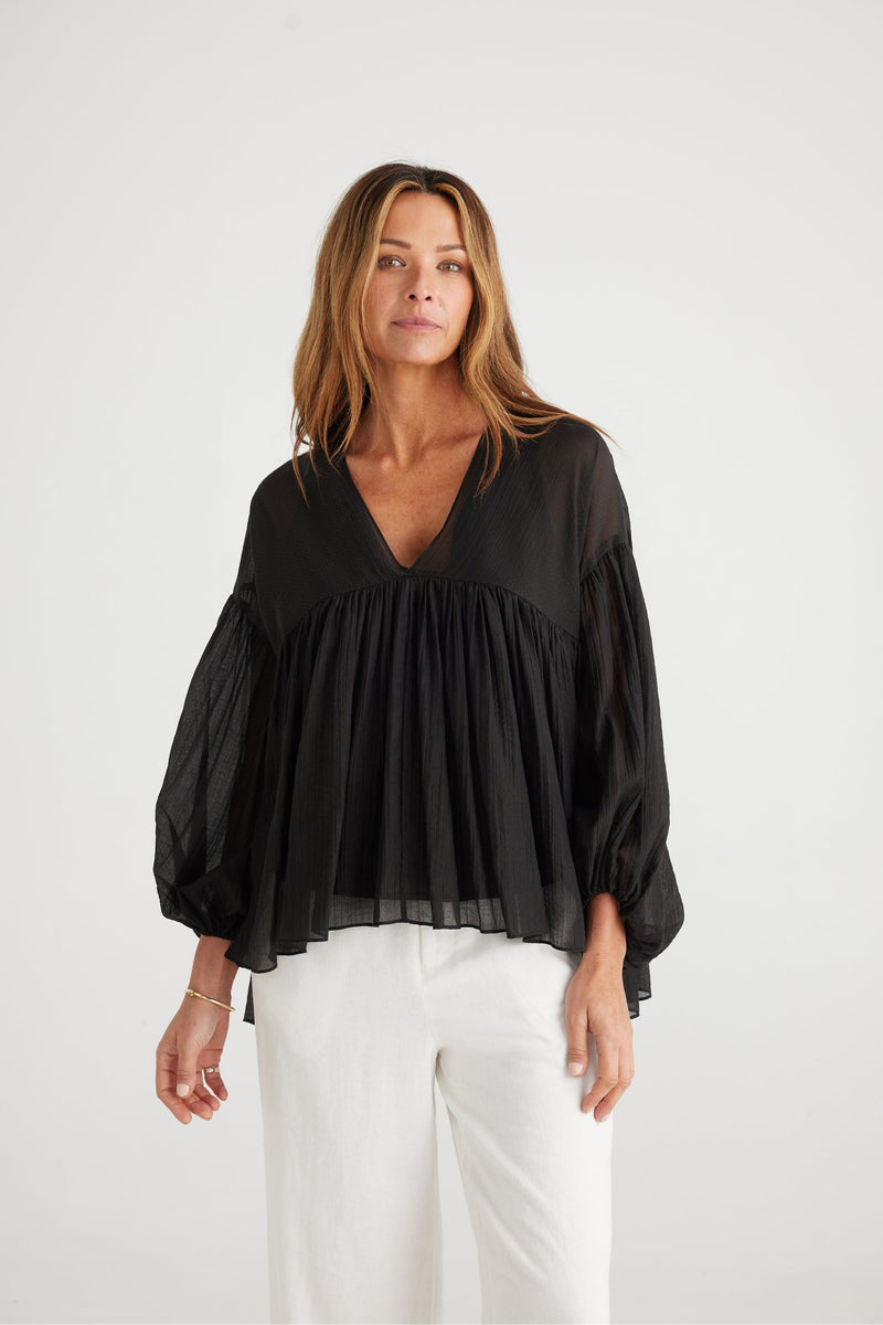 Dahla Top Black
