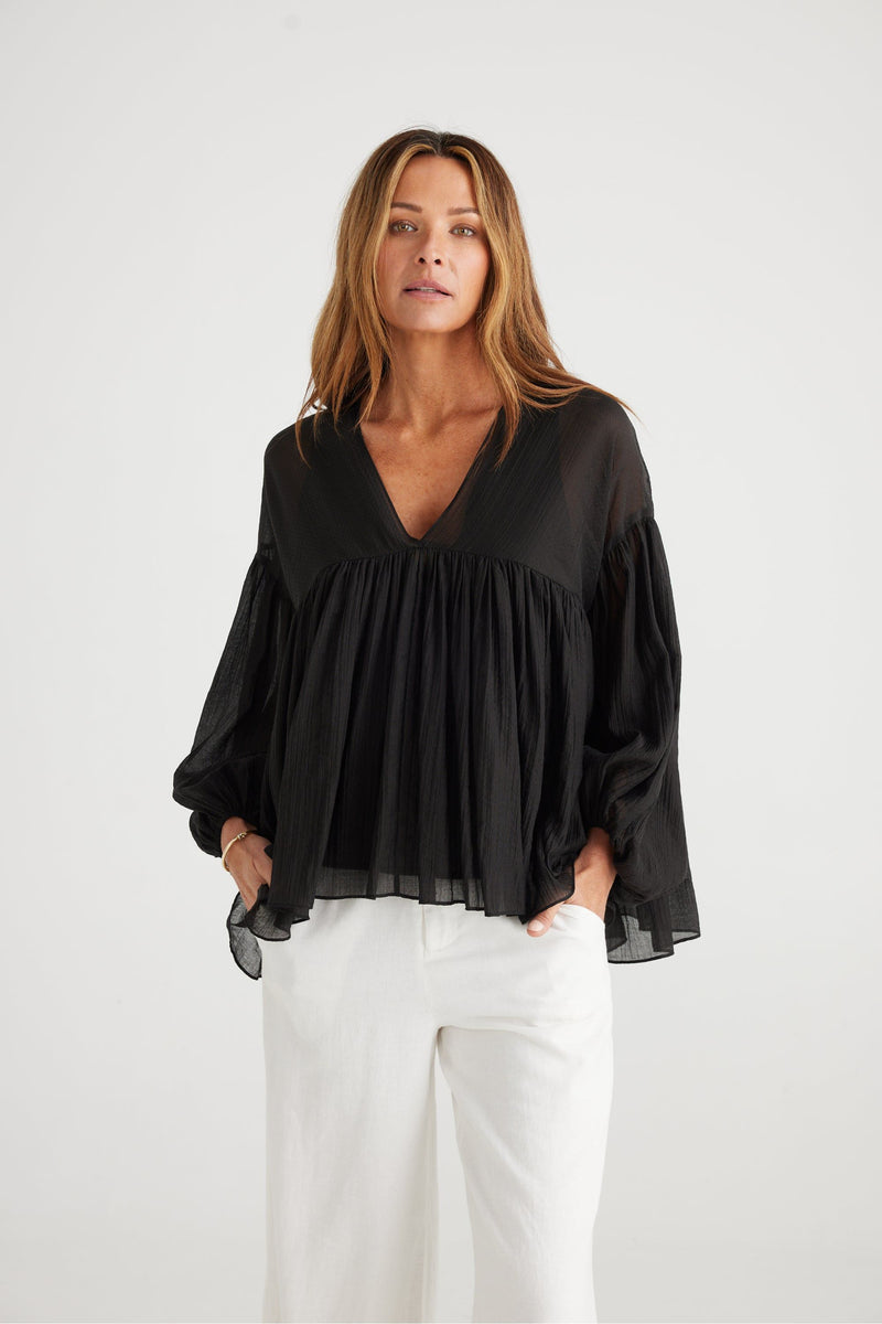 Dahla Top Black