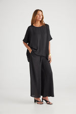 Iris Top Black
