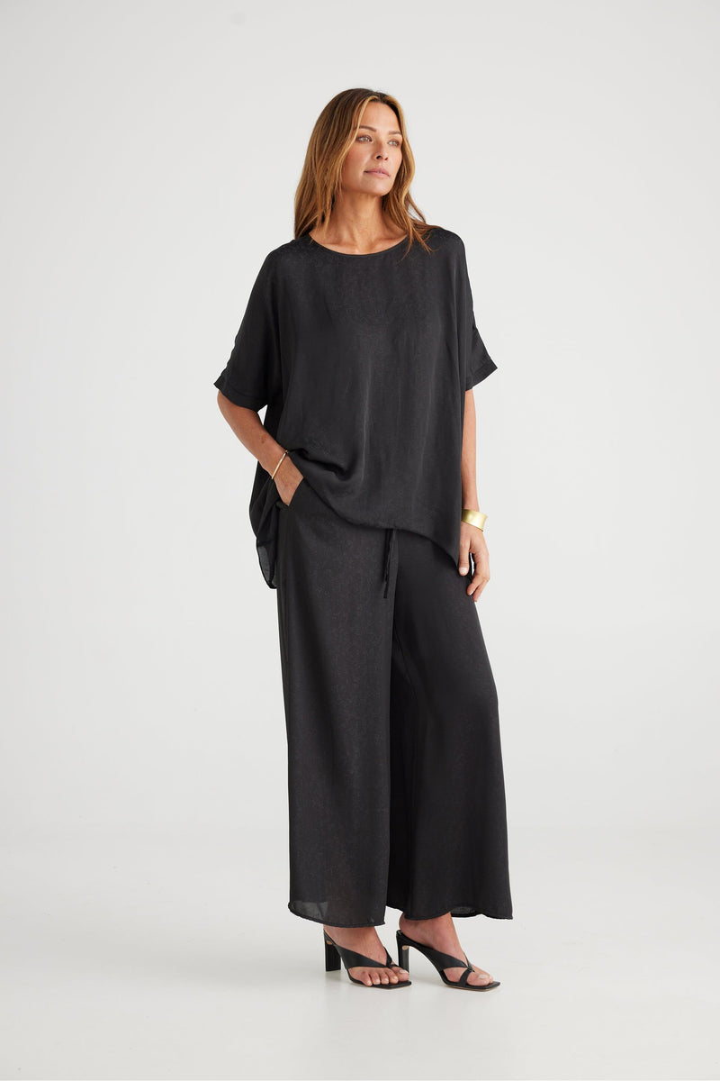 Iris Top Black