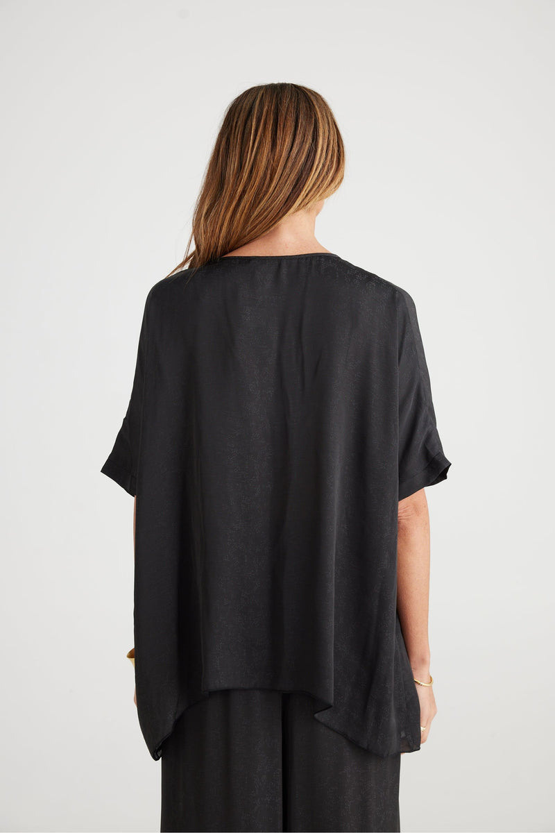 Iris Top Black