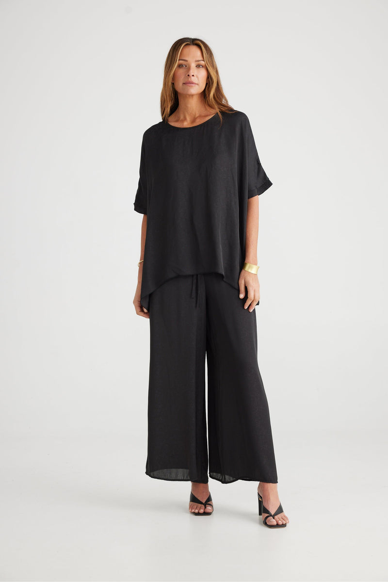 Iris Top Black