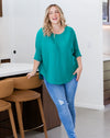 Frankie Batwing Knit Aruba