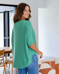 Frankie Batwing Knit Mint
