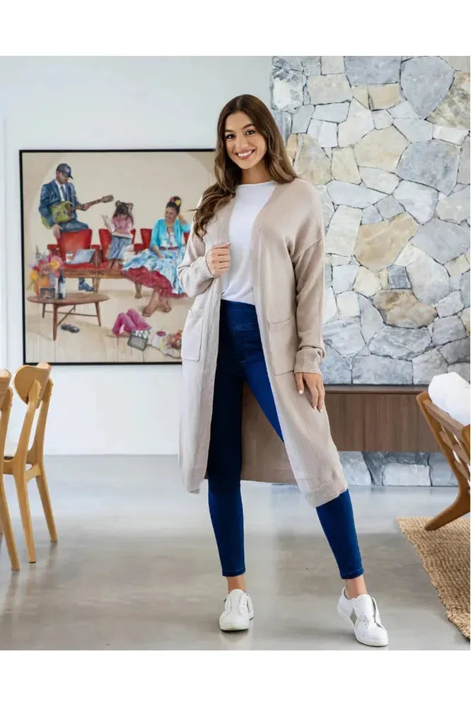 Calie Cardi Beige
