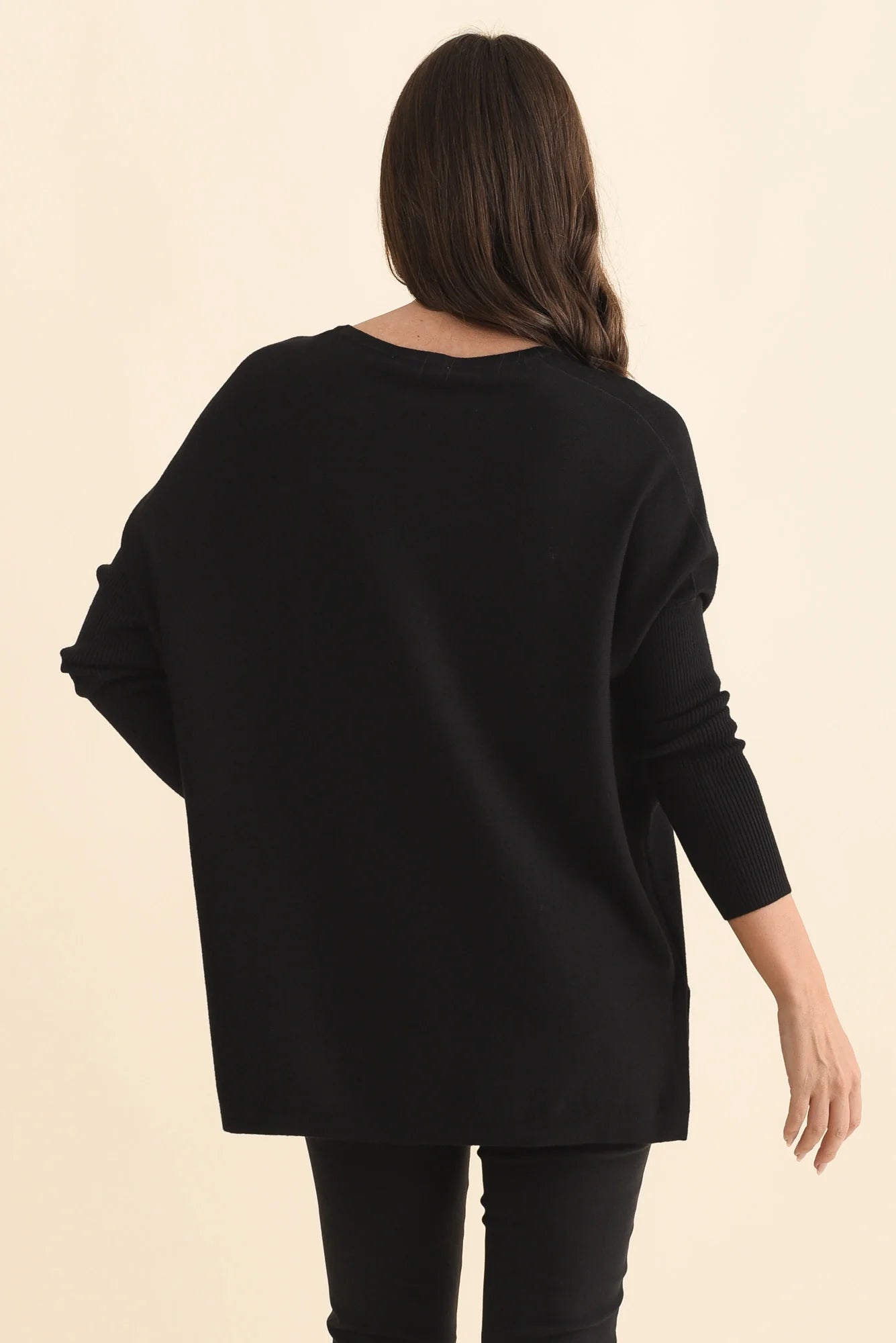 Blakely Knit Sweater Black