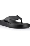 Bouncer Flatform Thong Black