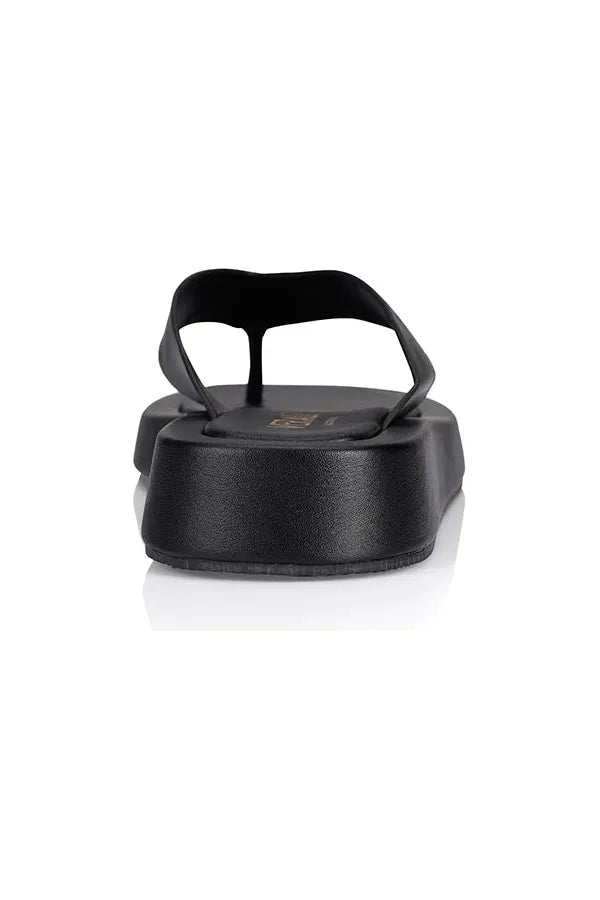 Bouncer Flatform Thong Black