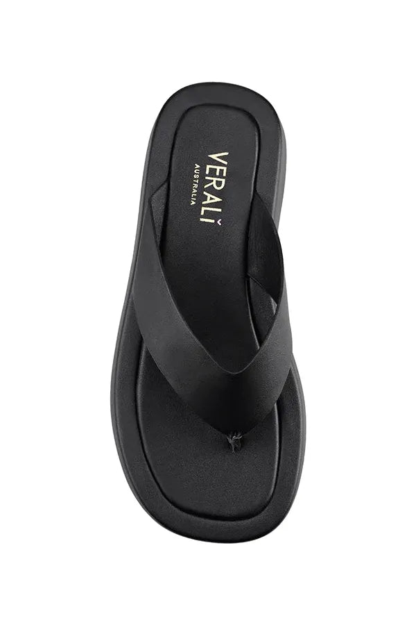 Bouncer Flatform Thong Black