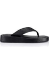 Bouncer Flatform Thong Black