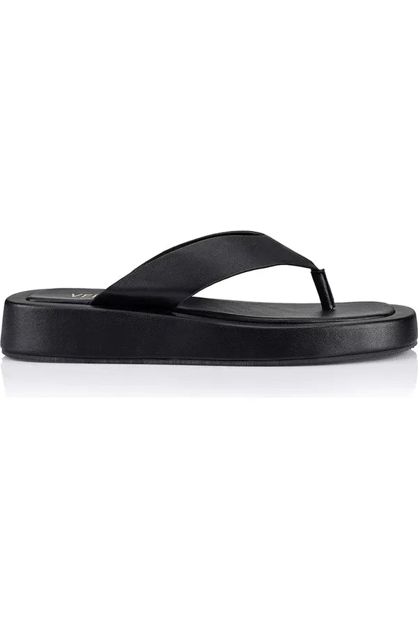 Bouncer Flatform Thong Black