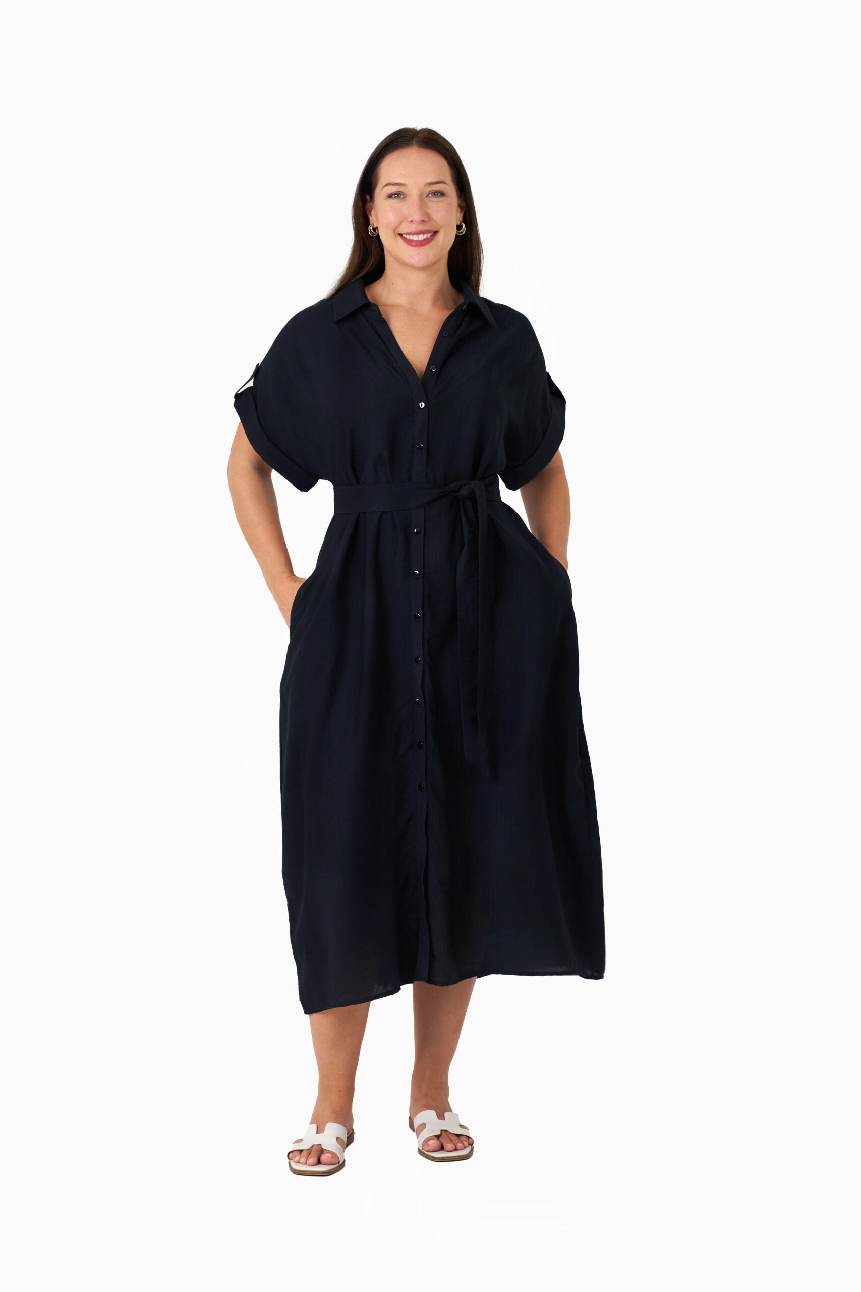 Carlson Dress Black
