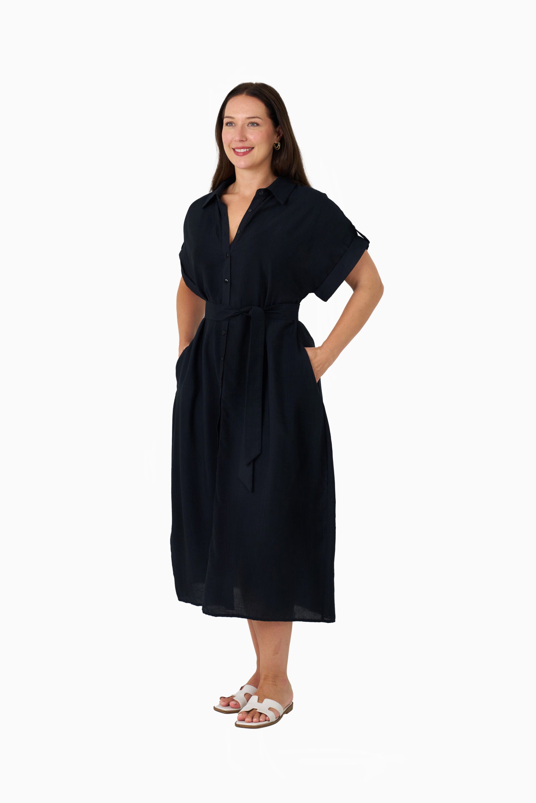 Carlson Dress Black