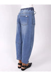 Leo Barrel Jeans Blue