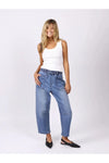 Leo Barrel Jeans Blue