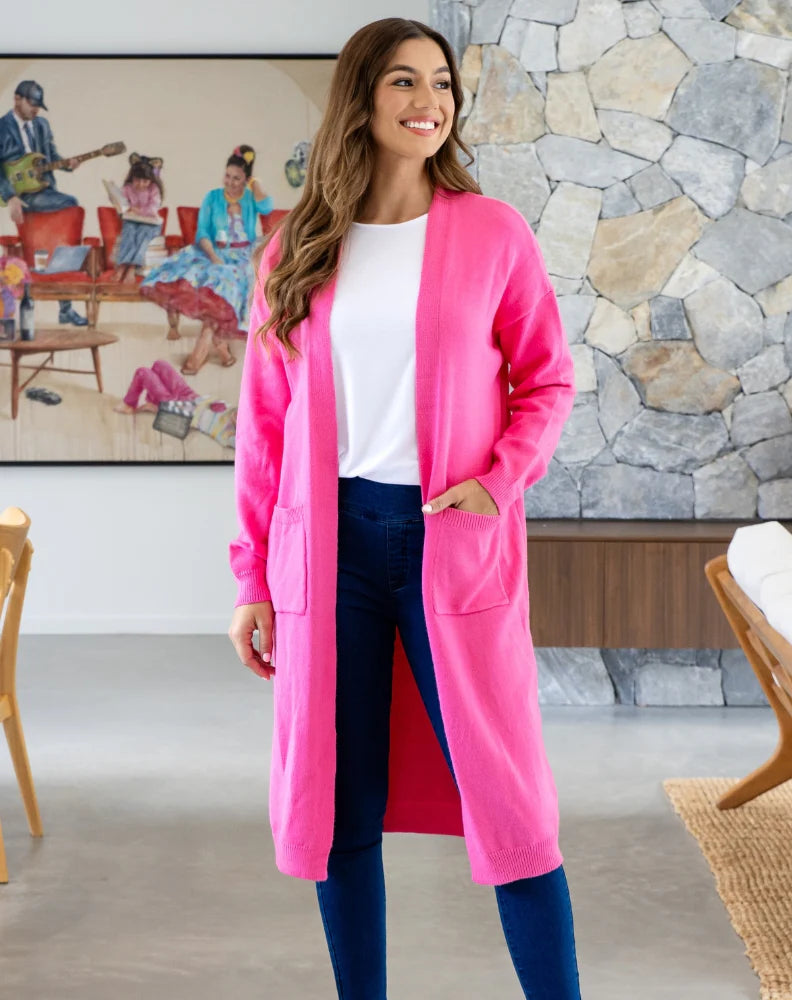 Calie Cardi Pink