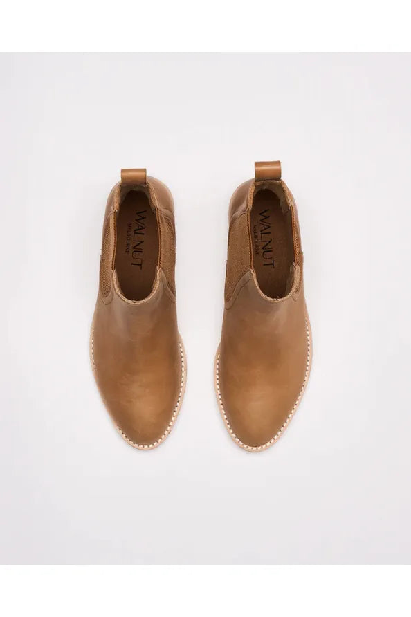 Cora Leather Boot Tan