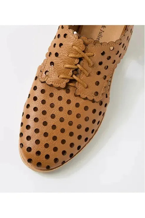 Adalina Flat Dark Tan
