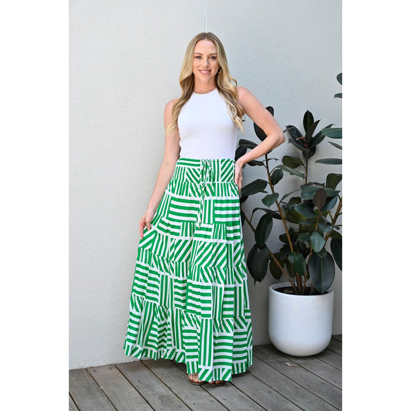 Penny Skirt Green