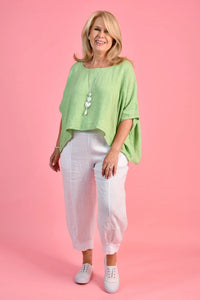 Valentina Pant White