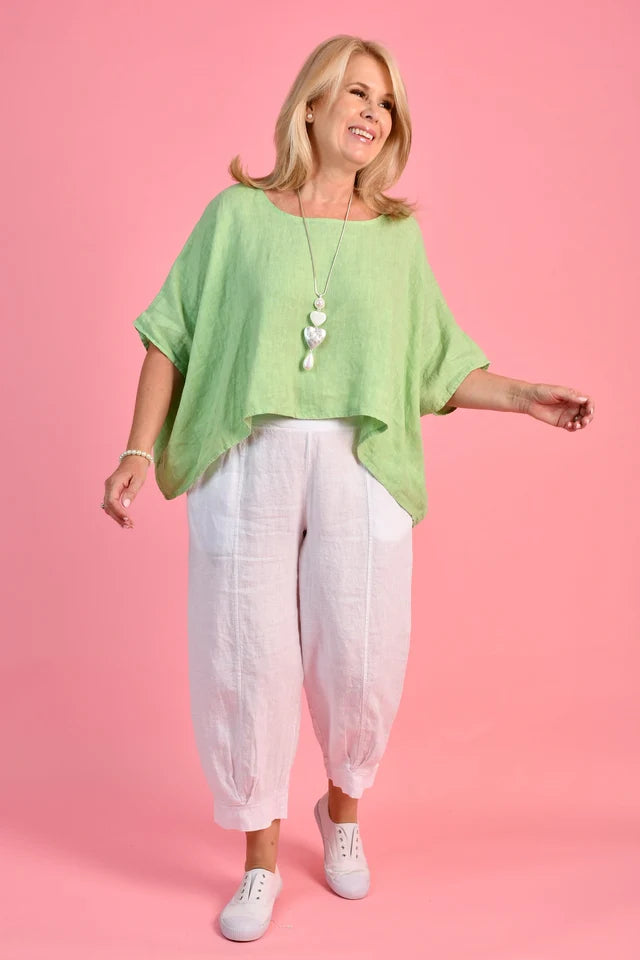 Valentina Pant White